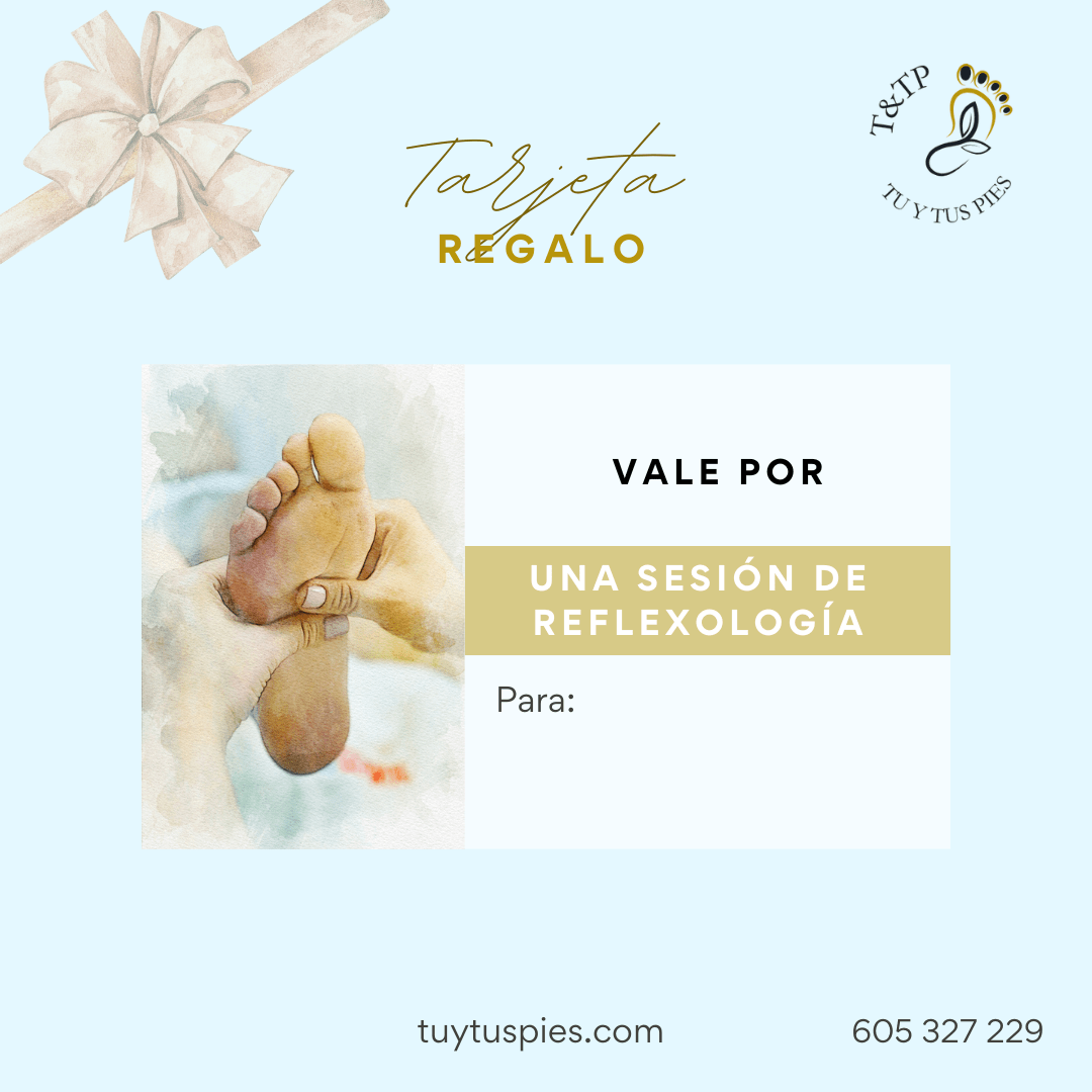 Tarjeta regalo digital para una sesión de reflexología podal – Tu y tus pies
